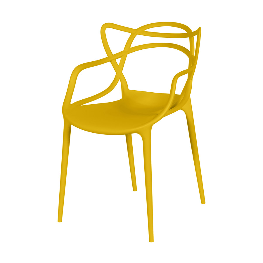 CADEIRA SOLNA PP AMARELO